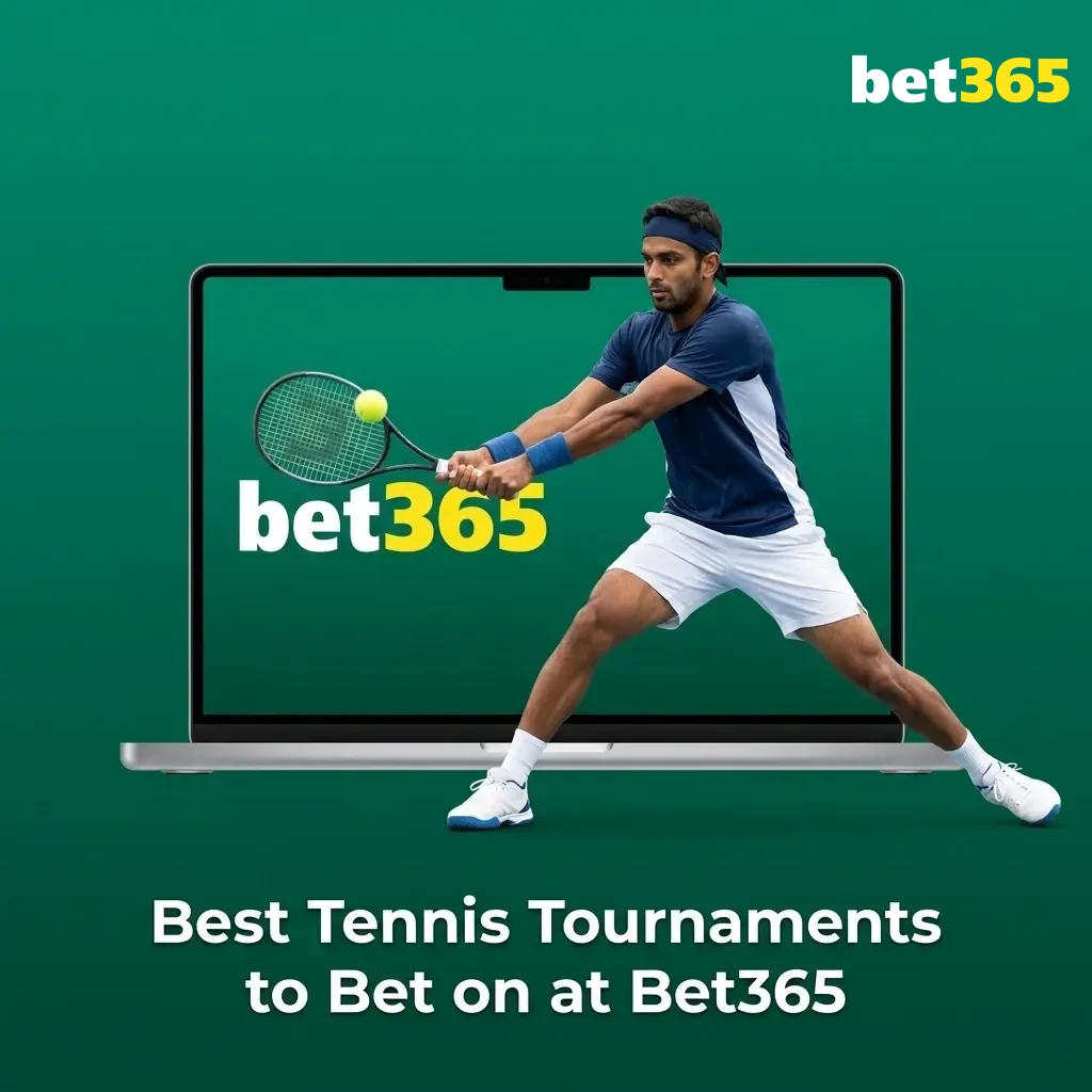 Top tennis tournaments to bet on at Bet365 including Grand Slams, ATP Masters, WTA 1000, and team cups