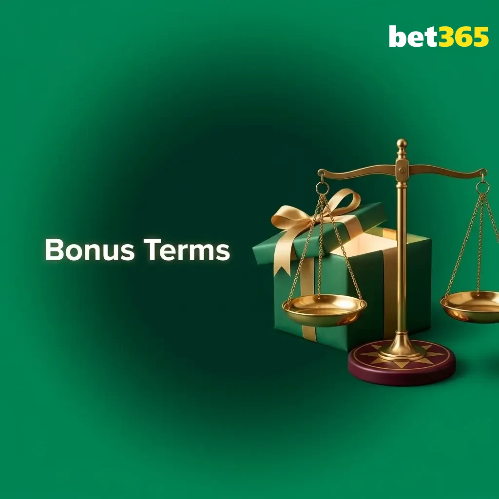 Bet365 bonus terms including wagering requirements, eligibility rules, expiry periods, and withdrawal conditions for sports and casino offers