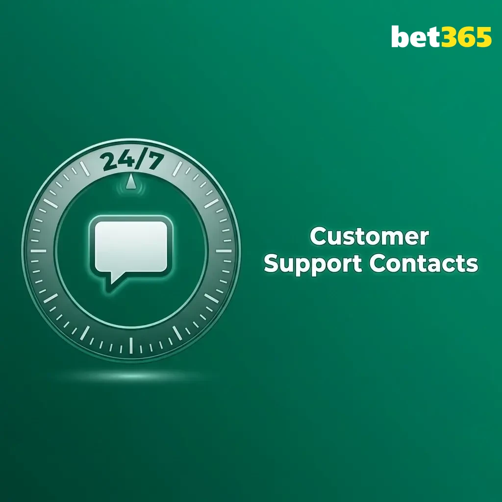 Bet365 customer support contacts including live chat, email, phone, and Help Centre for payment issues