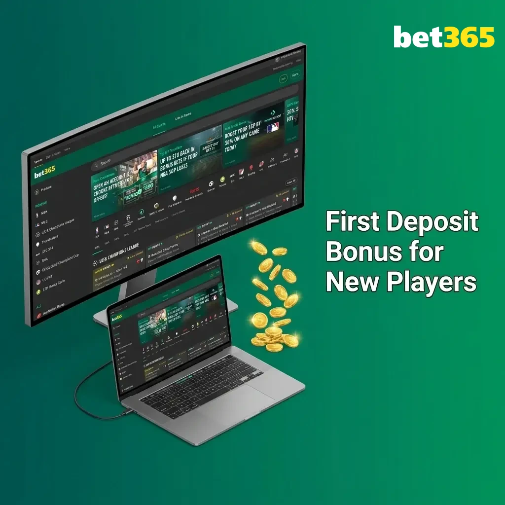 Bet365 India first deposit bonus 15% up to ₹4,000 for new players on sports betting markets