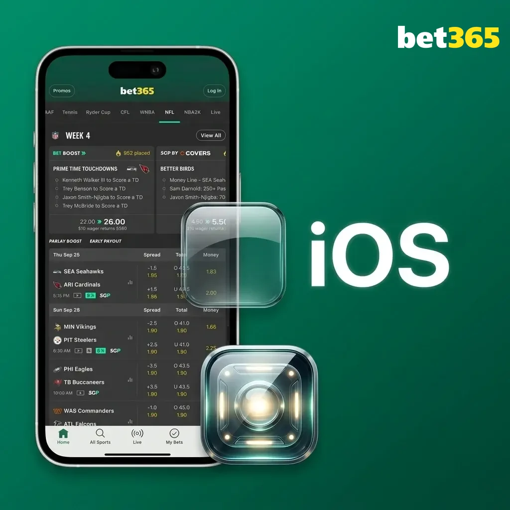 Bet365 iOS app download steps for iPhone and iPad via App Store requiring iOS 12.0 or later