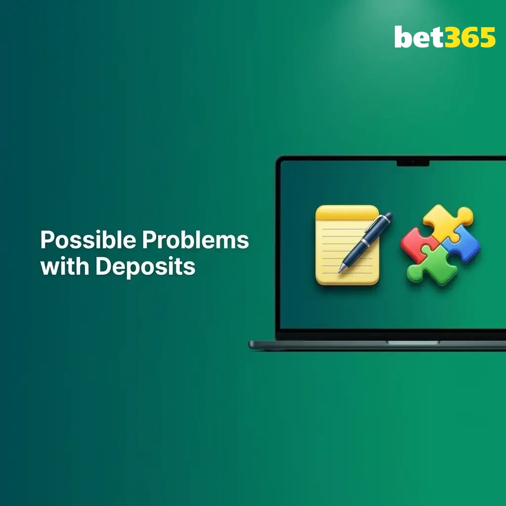 Bet365 deposit problems including declined payments, incorrect details, limits, KYC verification, and technical errors