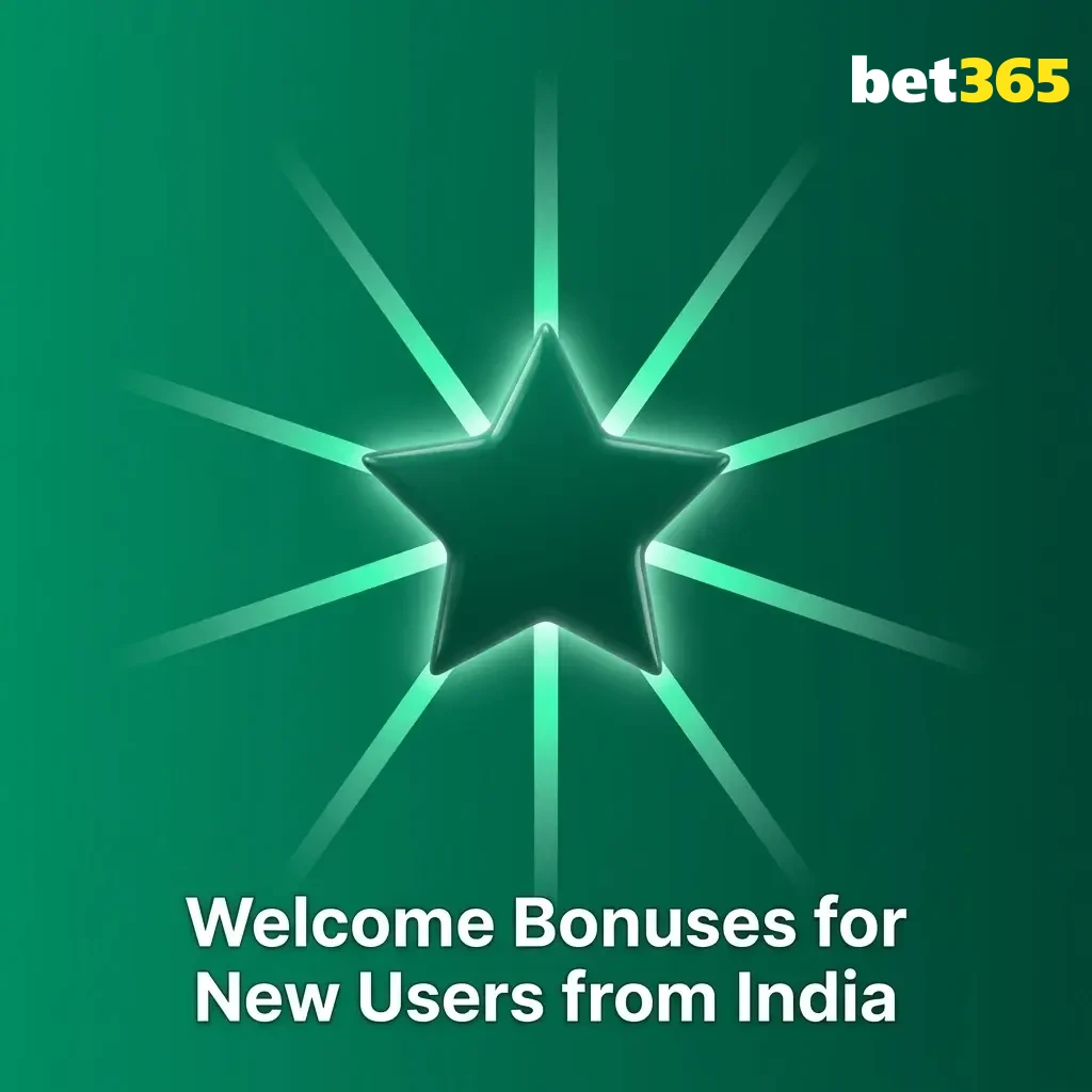 Welcome bonus for new Indian users offering 15% deposit bonus up to ₹4,000 for sports betting on first deposit