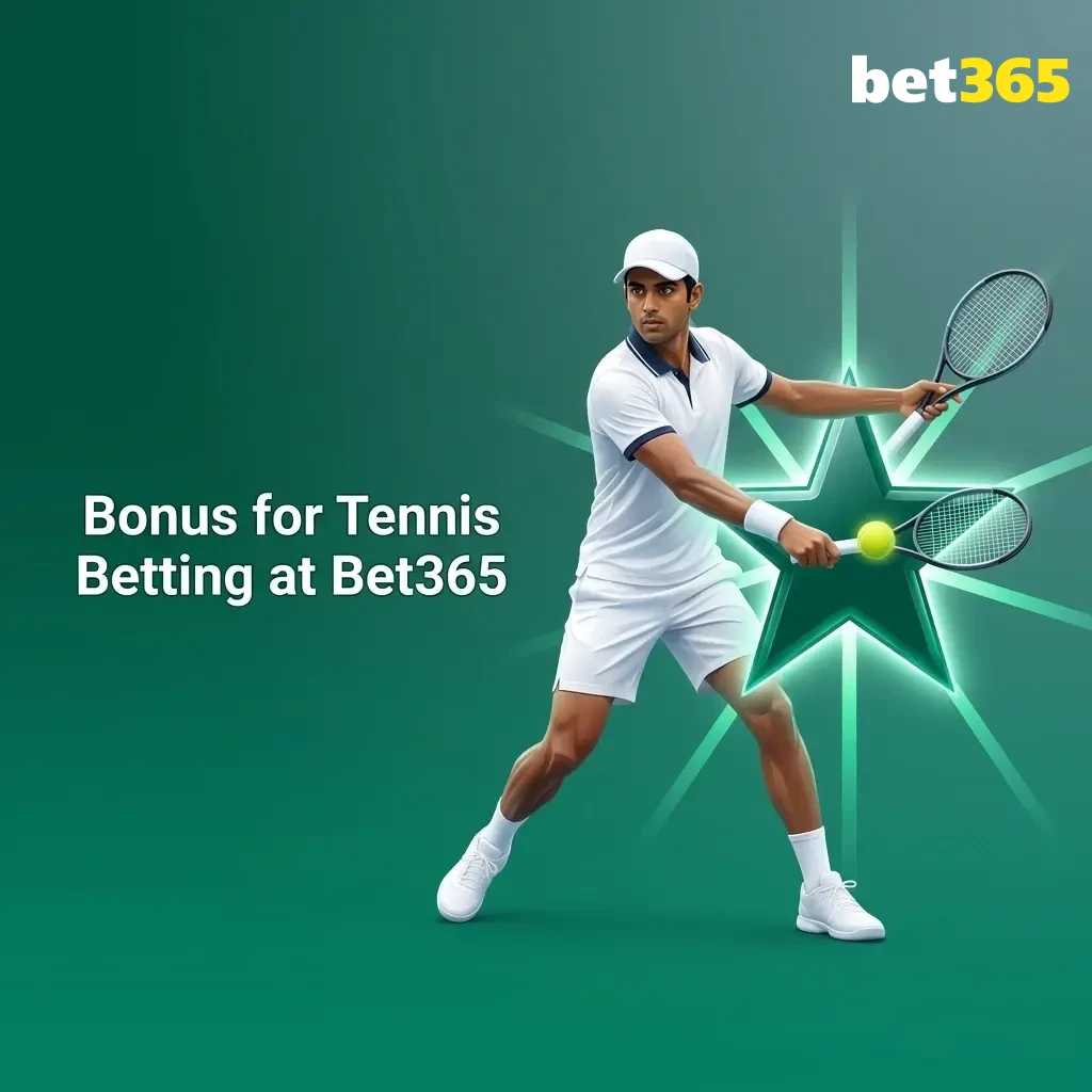 Bet365 welcome bonus bet credits for tennis betting on qualifying deposit with wagering requirements