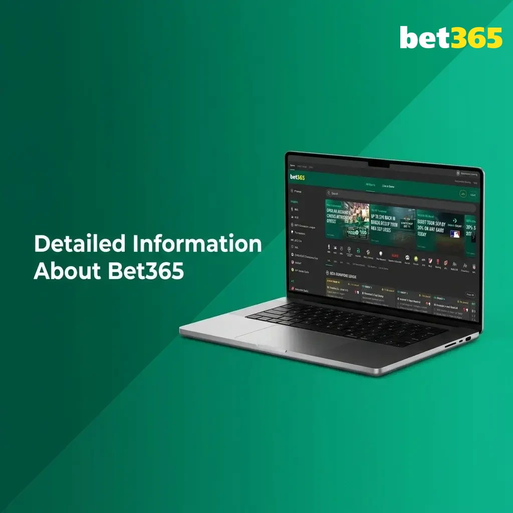 Bet365 platform overview showing sports betting markets, mobile app, and security features for Indian players