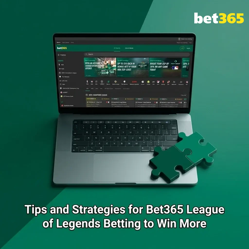 Tips and strategies for Bet365 League of Legends betting showing bankroll management and meta analysis advice
