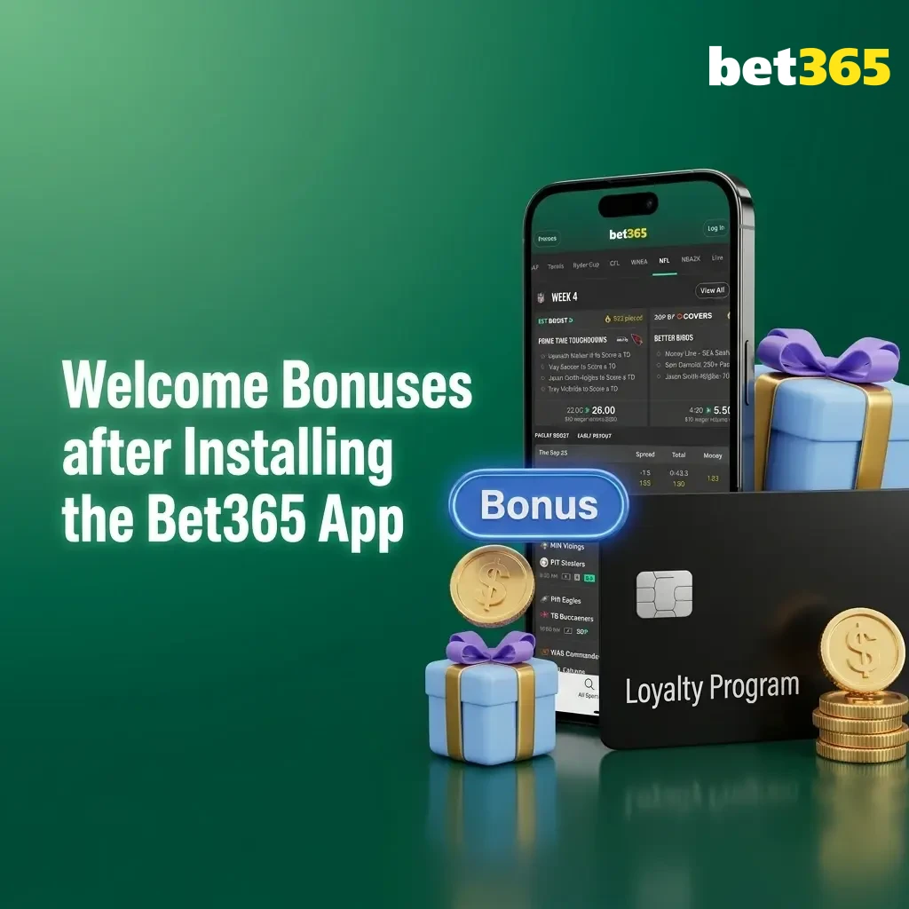Bet365 app welcome bonuses including 15% sports deposit bonus up to ₹4,000 and casino offers for Indian players